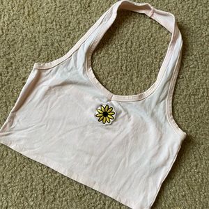 Sunflower halter top